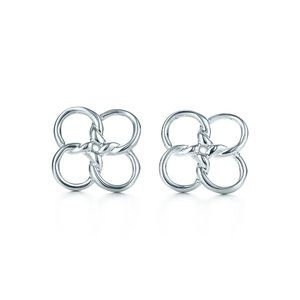 Tiffany's Elsa Peretti Quadrifoglio Earrings